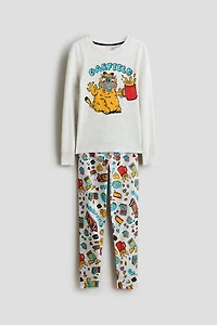 Snug-Fit Cotton Jersey Pajamas