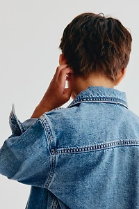 Cotton Denim Overshirt
