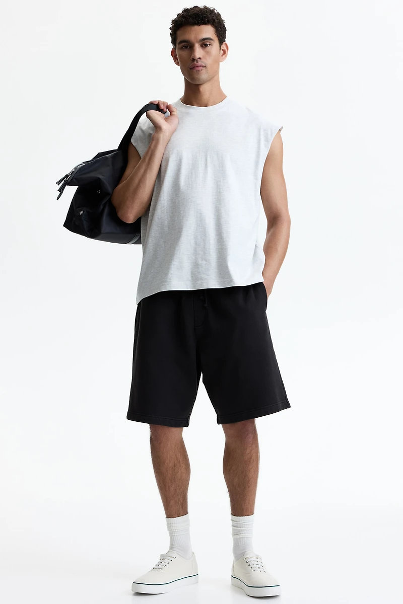 Relaxed-Fit Cotton Shorts