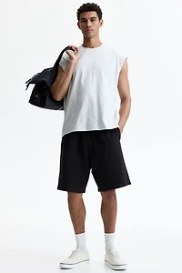 Relaxed-Fit Cotton Shorts