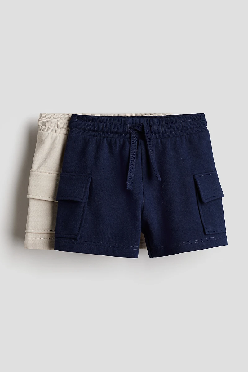 2-pack Cargo Sweatshorts