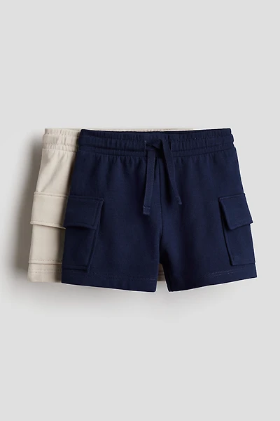 2-pack Cargo Sweatshorts