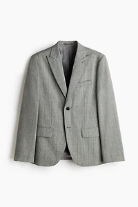 Regular-Fit Single-Breasted Jacket
