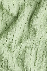 Textured Jersey Bandeau Dress