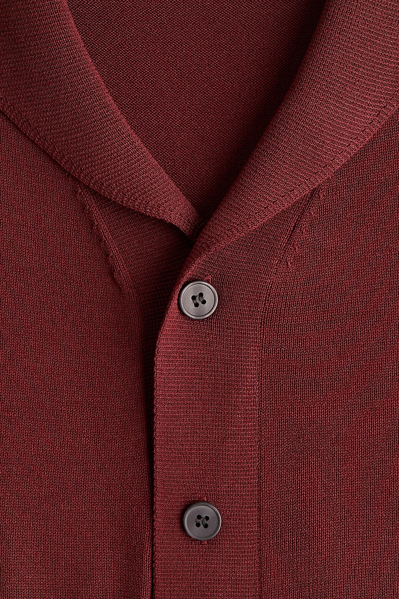 Regular-Fit Fine-Knit Shirt