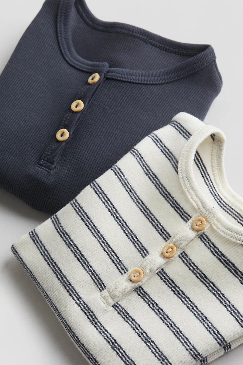 Lot de 2 T-shirts en coton