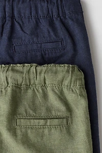 2-pack Fully Lined Cotton Pants