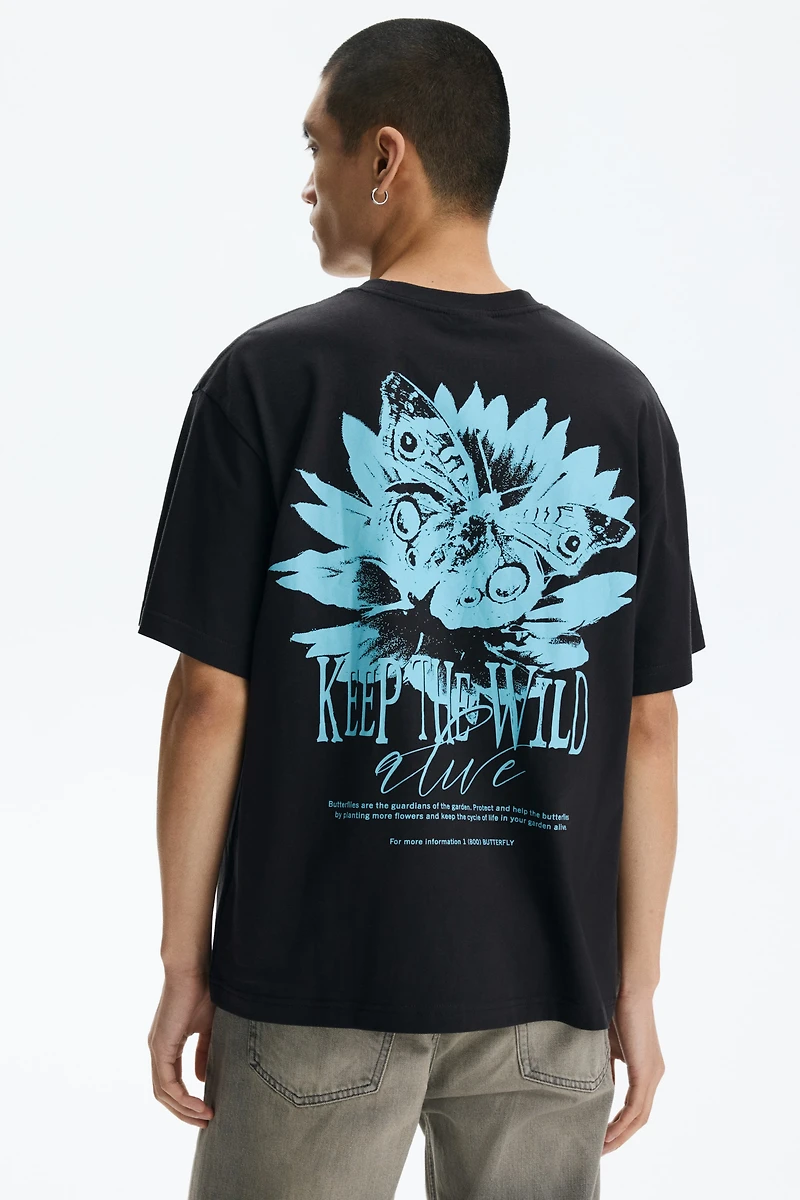 Loose Fit Printed T-shirt