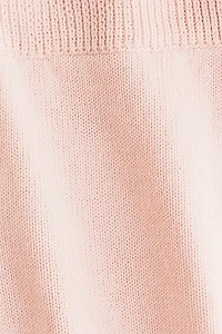 Rolled-Edge Knit Shorts