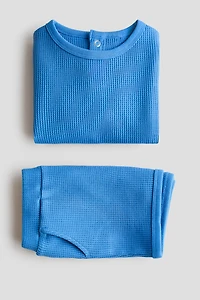 2-Piece Waffled Cotton Set