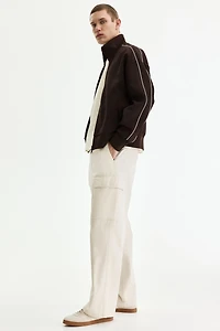 Relaxed-Fit Cotton Cargo Pants