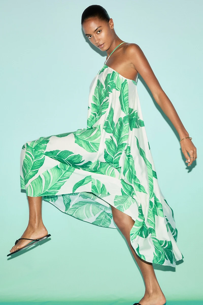 Robe à bretelles fines