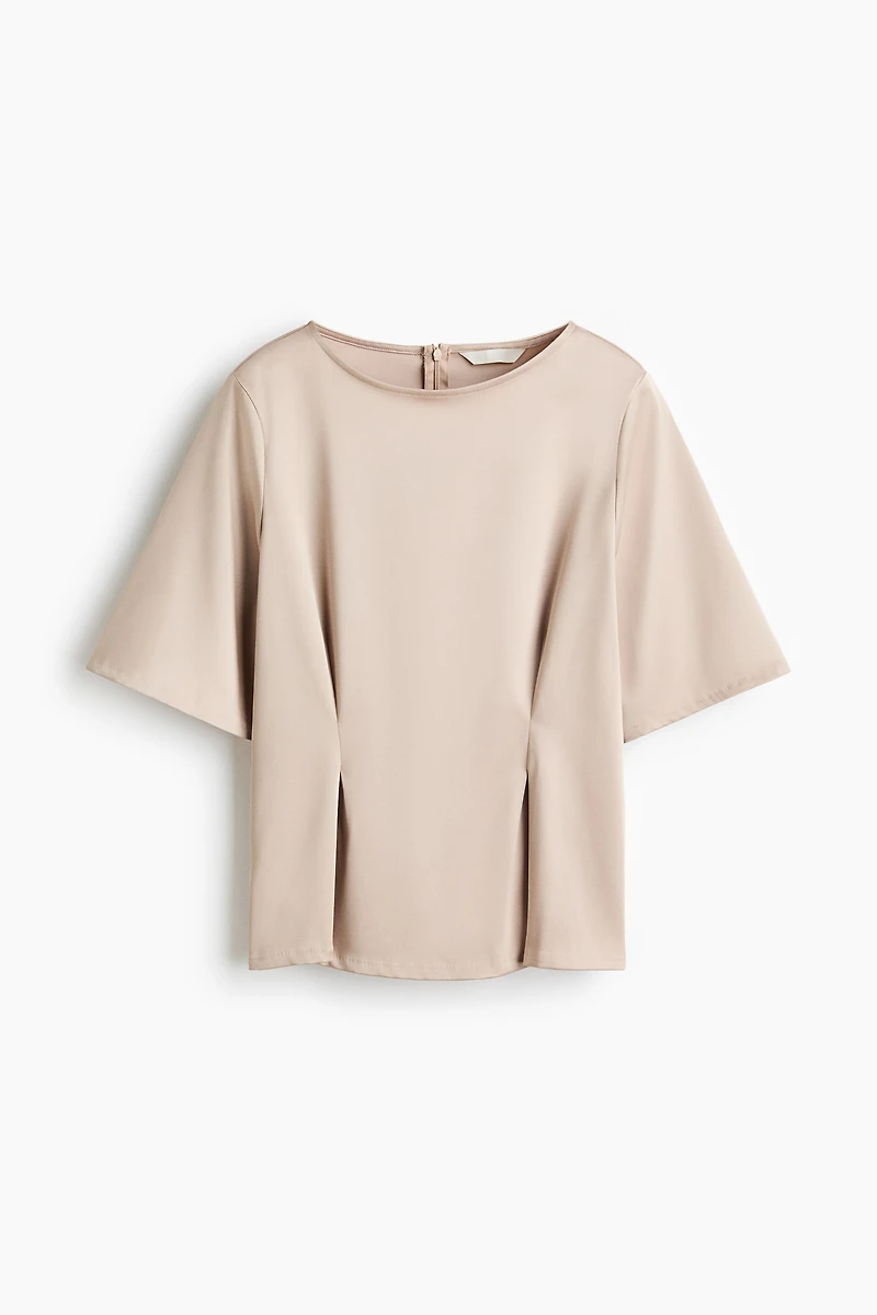 Tapered-Waist Blouse
