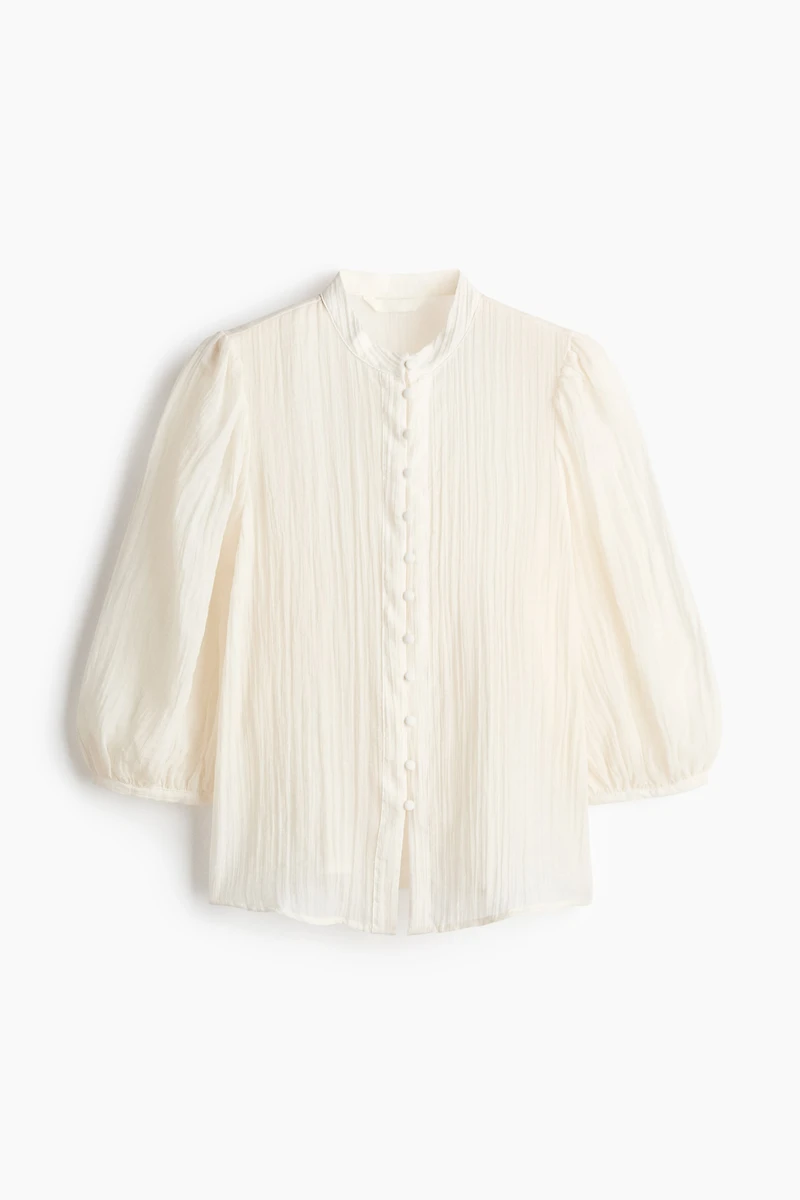 Blouse à manches ballon