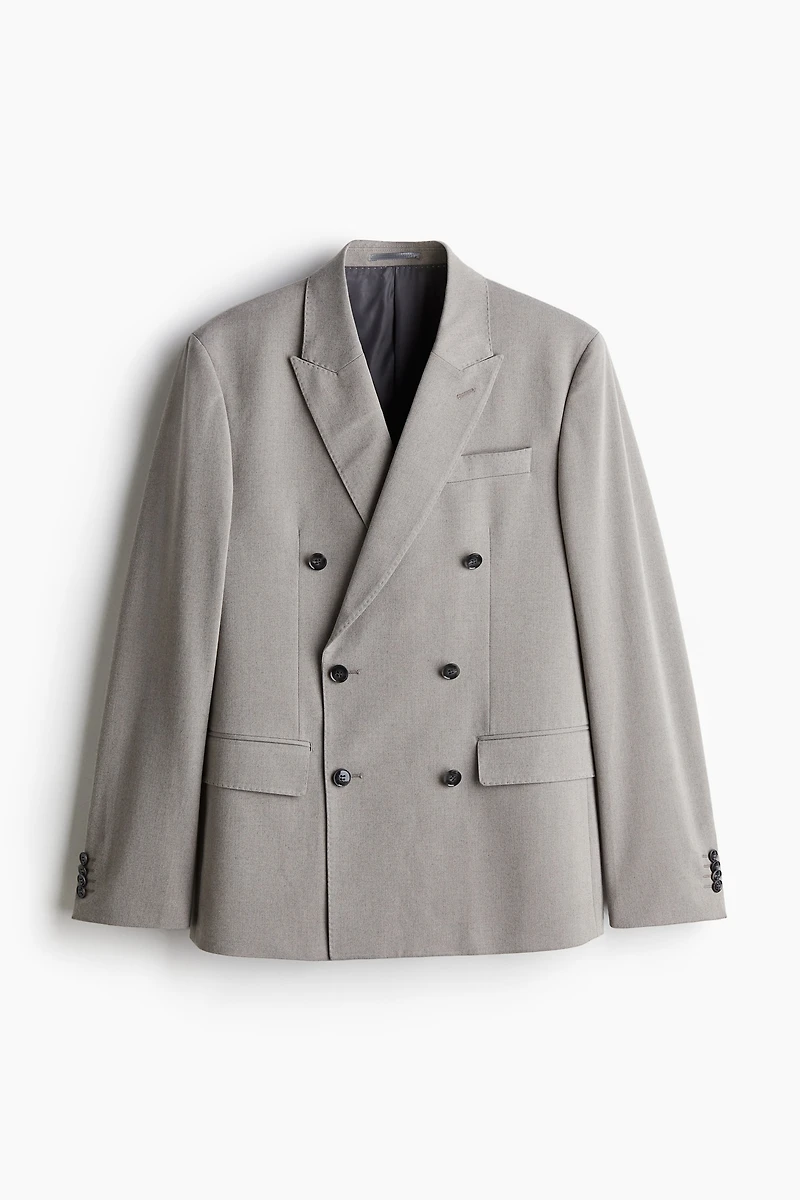 Regular Fit Double-Breasted Blazer