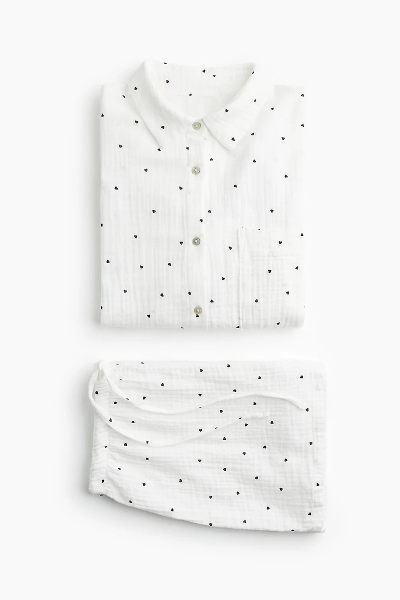 Chemise et short de pyjama