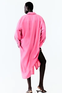 Oversized Shirt Dress