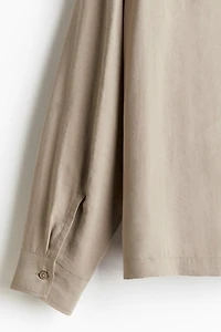 Chemise en modal mélangé