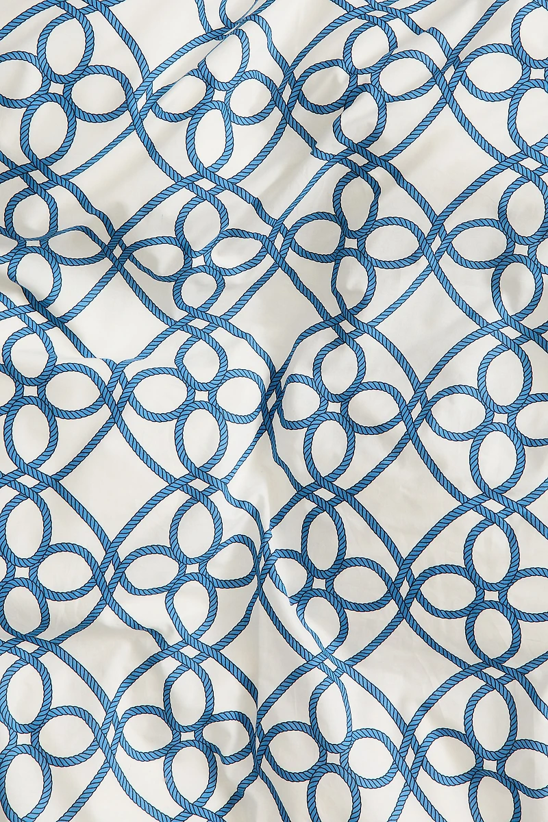 Patterned King/Queen Duvet Cover Set