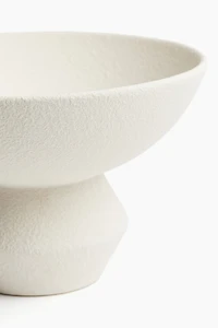 Stoneware Pedestal Bowl