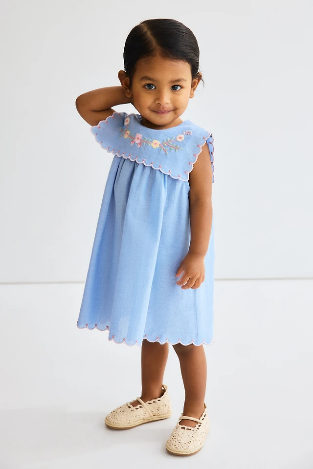 H&M Embroidered Cotton Dress | Hawthorn Mall