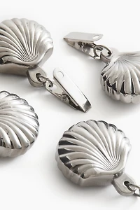 4-pack seashell tablecloth weights