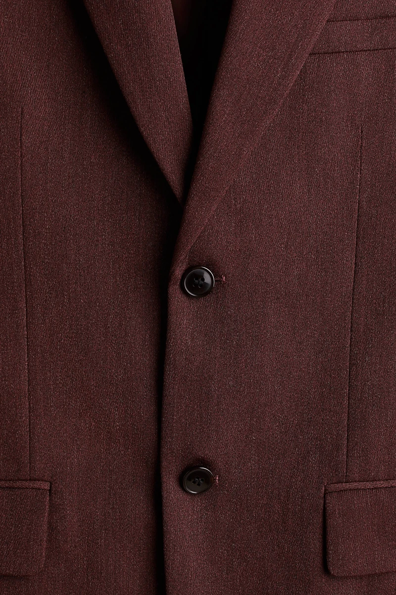 Regular-Fit Single-Breasted Jacket
