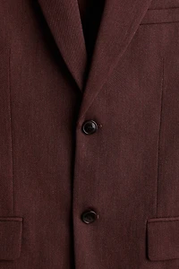 Regular-Fit Single-Breasted Jacket