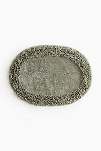 Oval Tufted Bath Mat