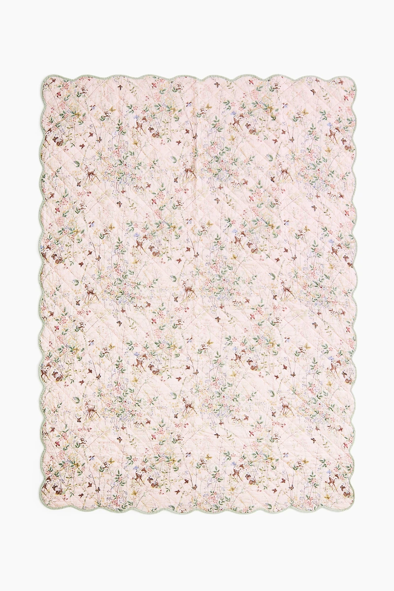 Quilted Cotton Bedspread