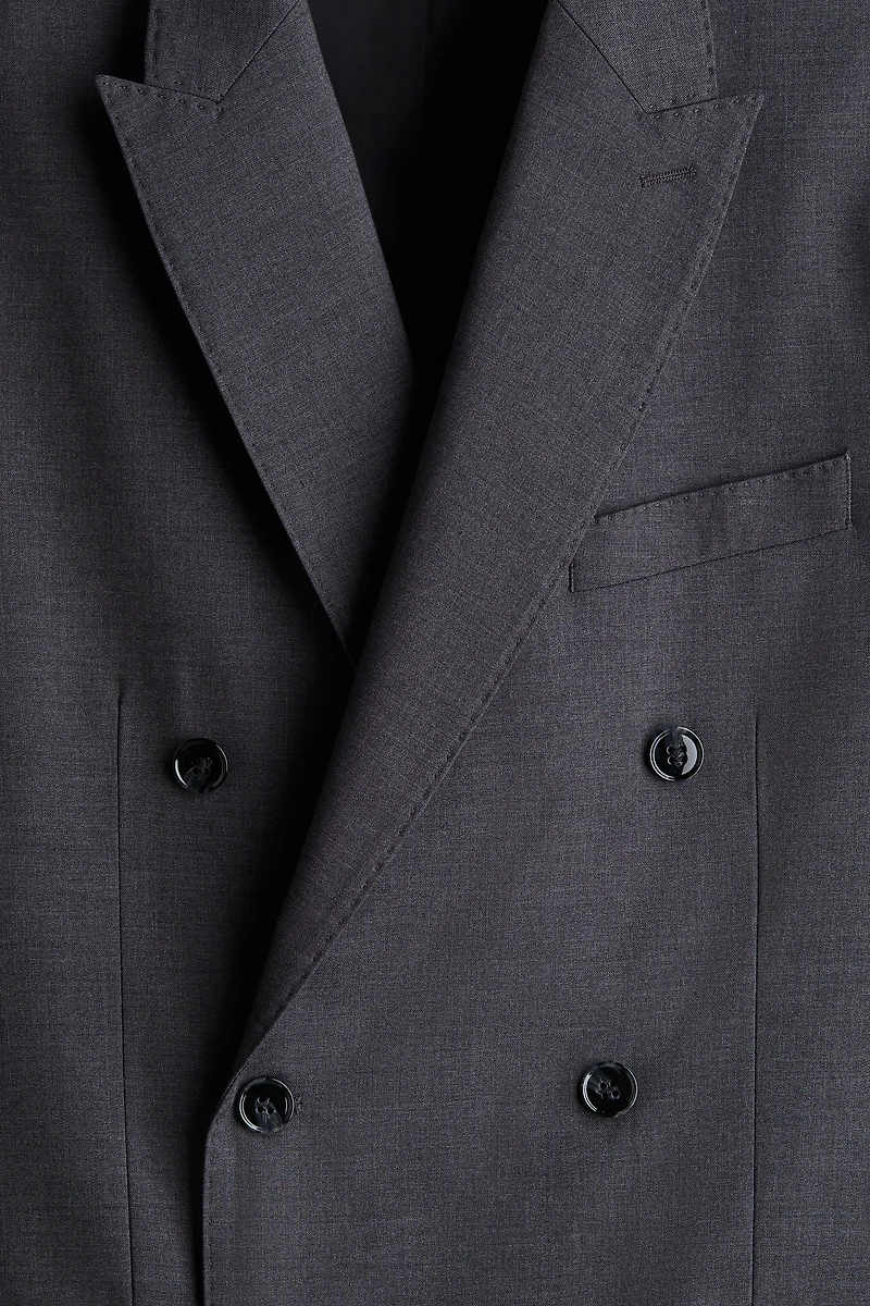 Regular-Fit Double-Breasted Jacket