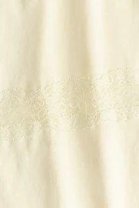Lace-Trimmed T-Shirt