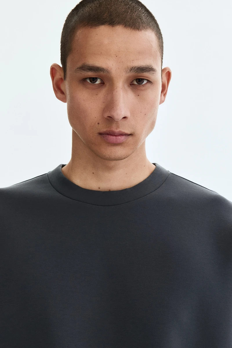 Oversized-Fit Scuba T-Shirt