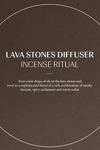 Lava-Stone Diffuser Set