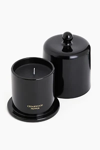 Scented Candle with Cloche Lid