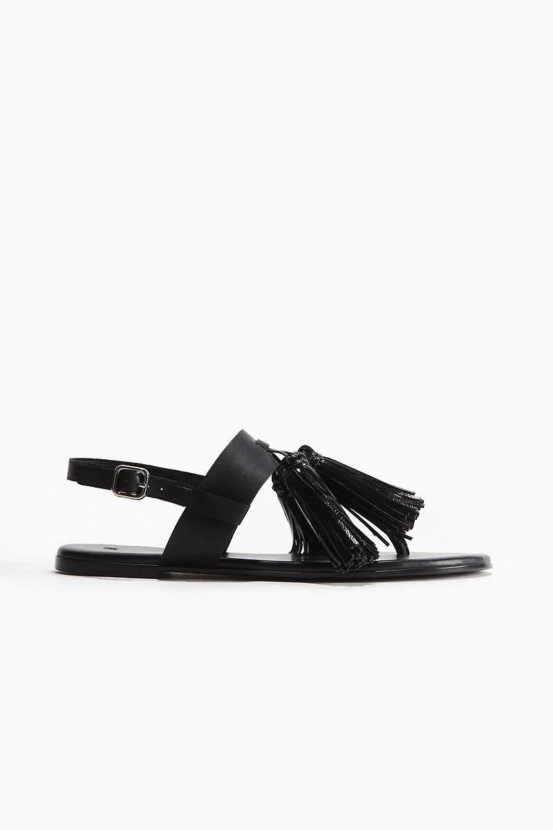 Tasseled Sandals
