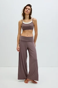 Foldover-Waist Pants