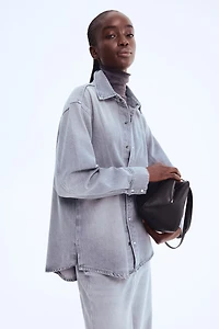 Chemise en denim doux comme la plume