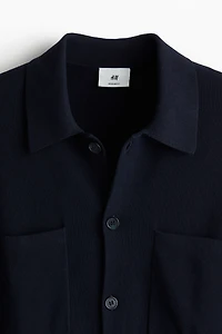 Regular Fit Fine-Knit Cardigan