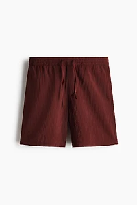 Relaxed-Fit Textured Shorts