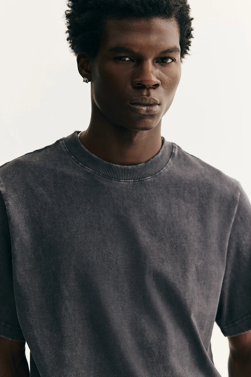 Regular-Fit Washed T-Shirt