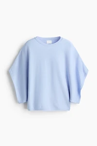 Boxy Fine-Knit Top