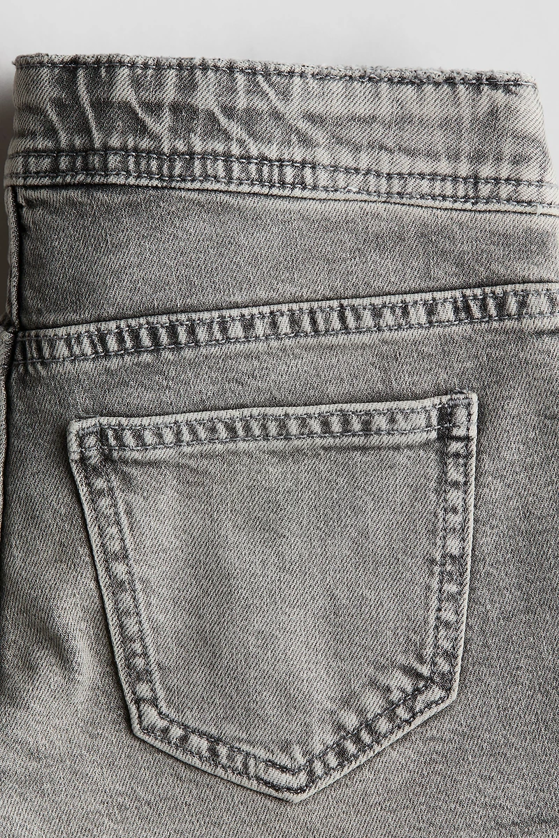 Denim Wrap Skort