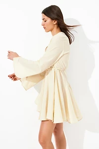 Dress with Flared Skirt