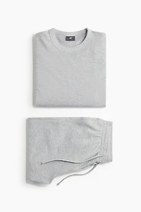 Waffled Cotton Pajama Shirt and Pants