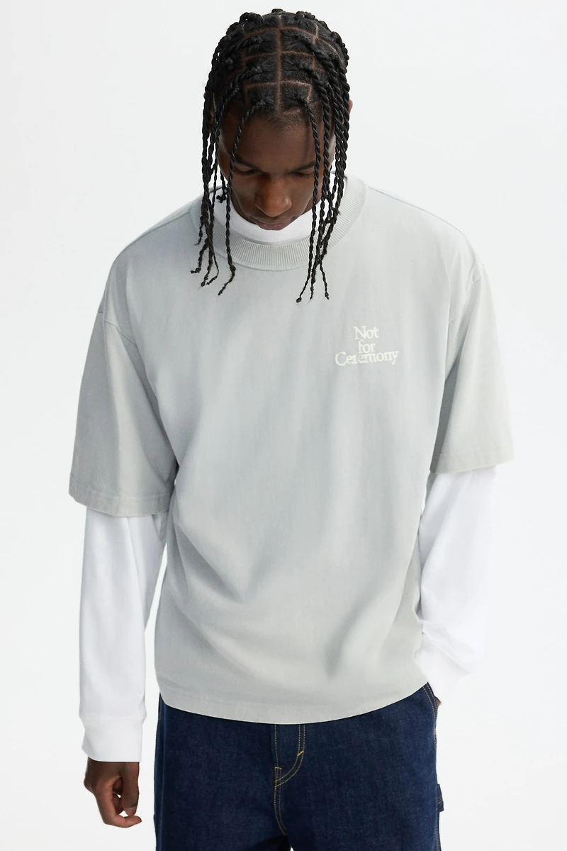 Loose-Fit Printed T-Shirt