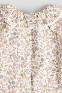 2-Piece Floral-Print Cotton Set