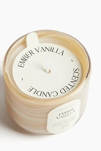 Bougie parfumée avec pot en verre