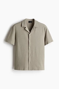 Regular-Fit Jersey Resort Shirt