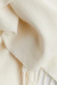 Fringe-trimmed Poncho